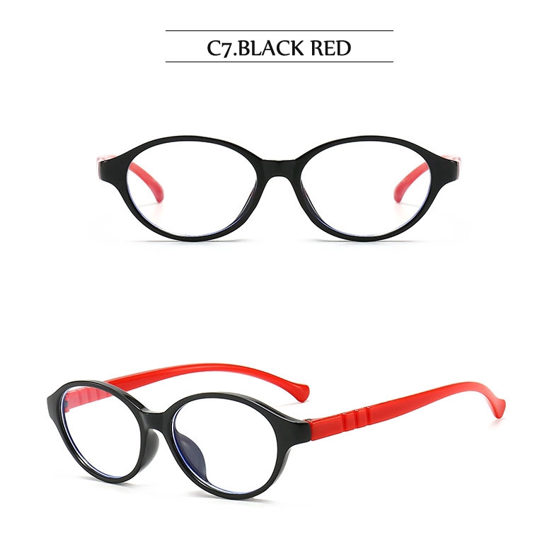 Kacamata Frame Oval Anti Blue Light Untuk Komputer