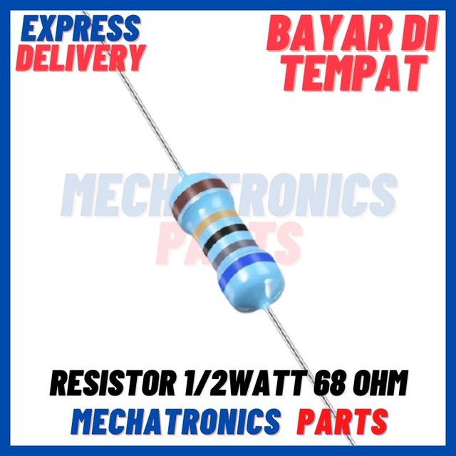 [PAS-9484] RESISTOR 1/2WATT 68OHM