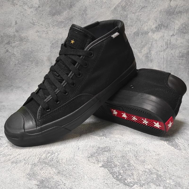 CONVERSE JACK PURCELL PRO MID BLACK | RESMI PT.MAP