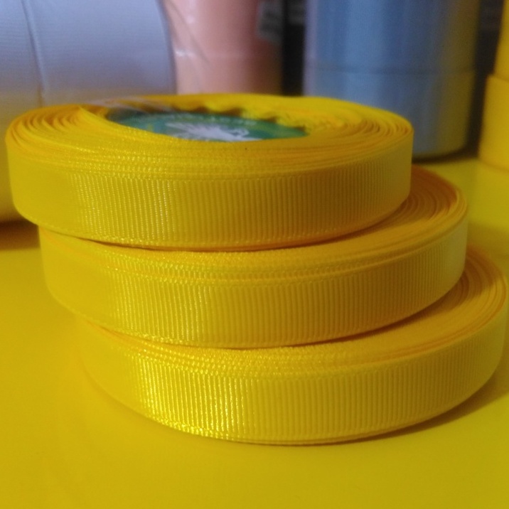 

Pita Grossgrain Ukuran 1/2inch / 1cm Per Roll