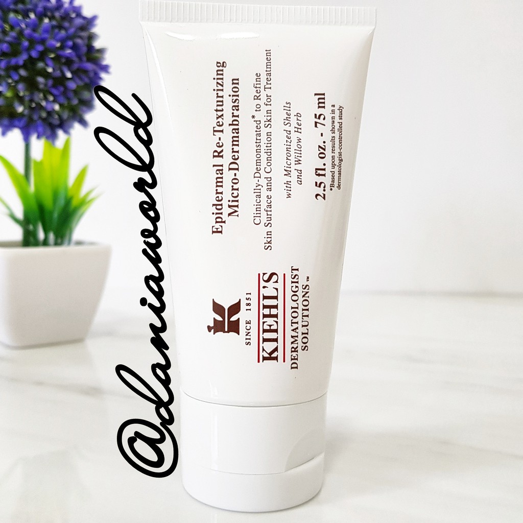 KIEHLS EPIDERMAL RE TEXTURIZING MICRO DERMABRASION 75ML Shopee Indonesia