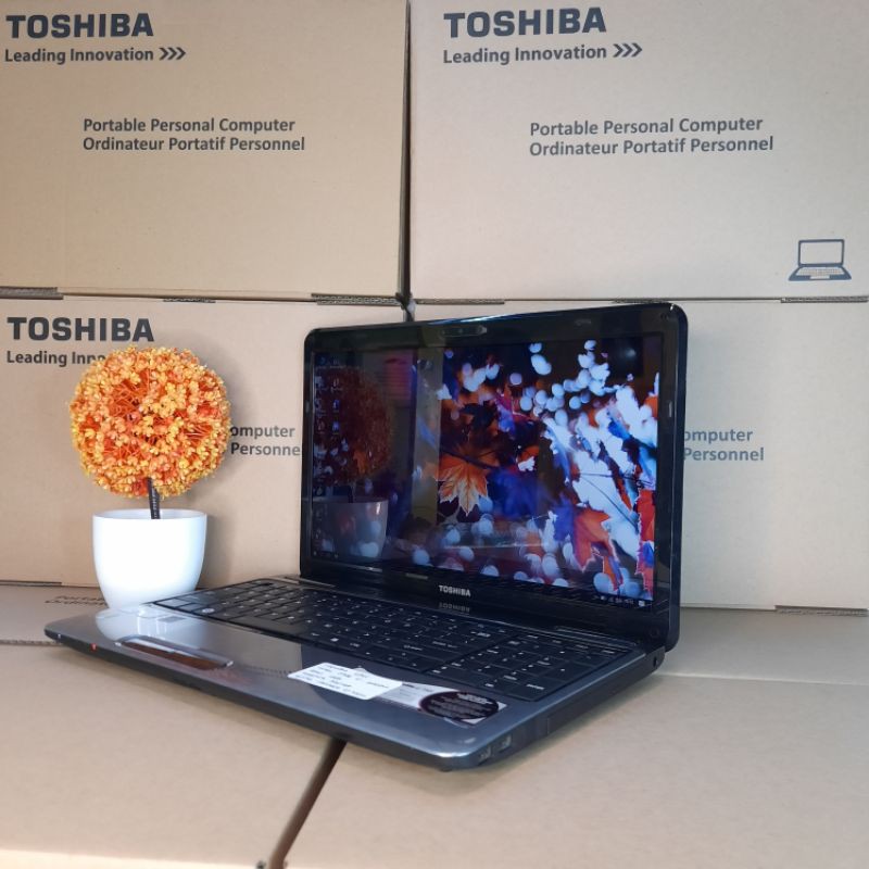 READY LAPTOP TOSHIBA L755 CORE I5 2450M RAM 4GB COCOK UNTUK ZOOM SIAP PAKAI TERMURAH BERGARANSI