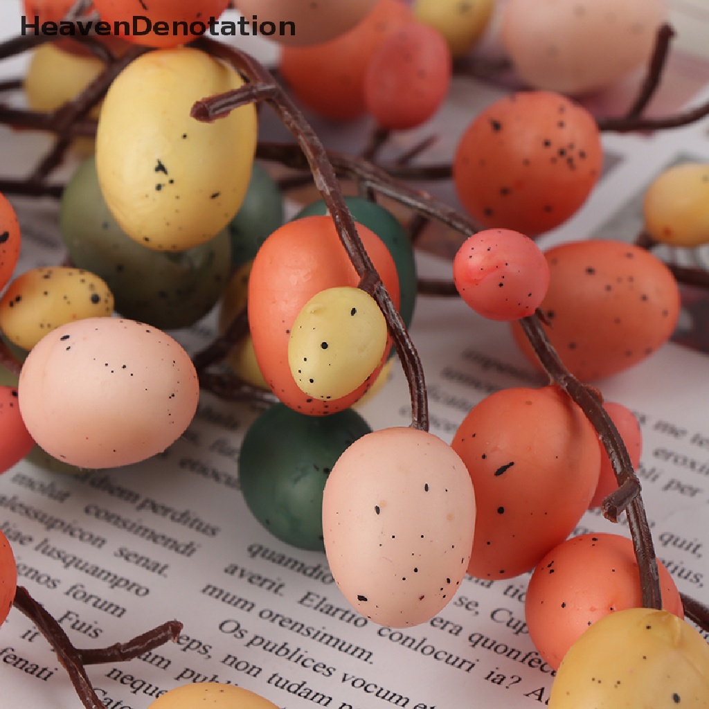 Pohon Telur Paskah Dengan Lukisan Bahan Plastik Untuk Dekorasi