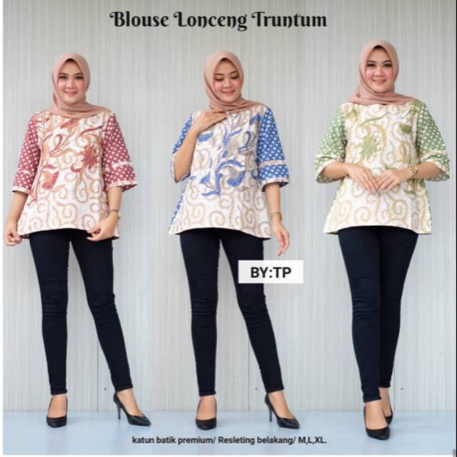 Blus lonceng truntum