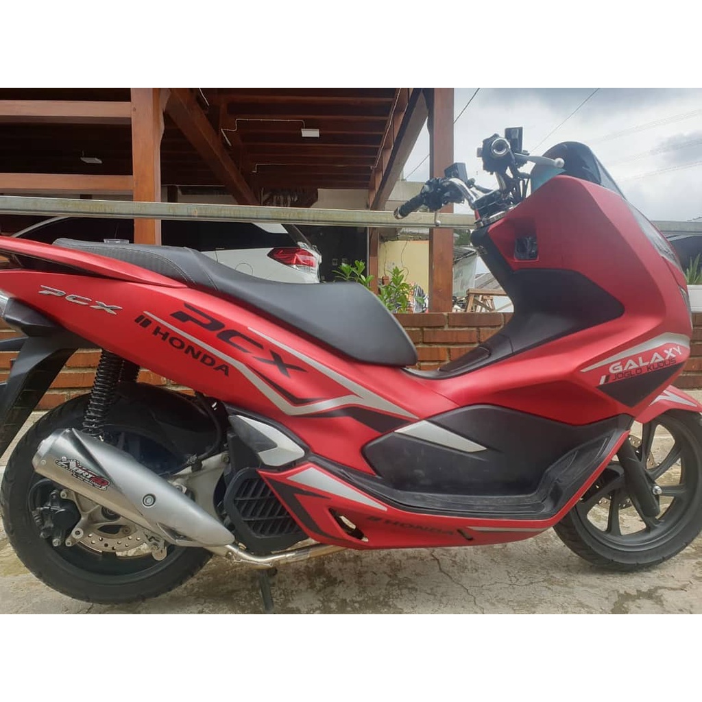 Knalpot ABRT20 Honda PCX Stainless Original Pabrik ABRT20