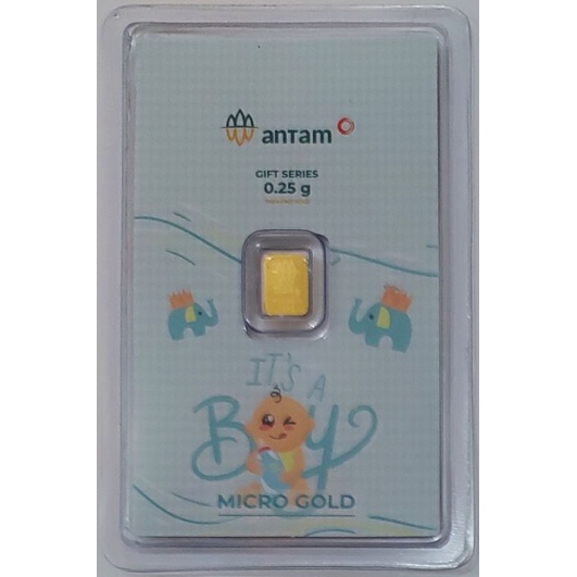 Logam Mulia Antam Hartadinata Gift Series It's A Boy 0.25 Gram