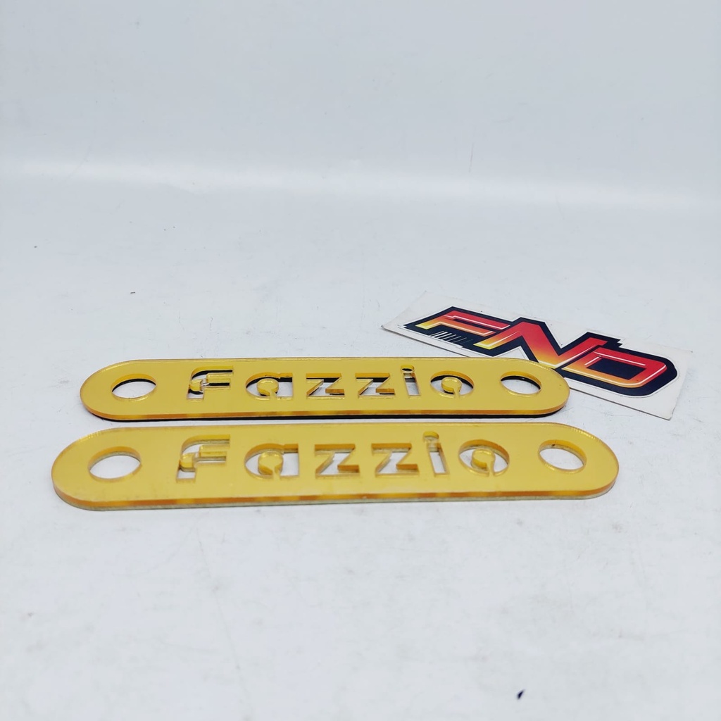 Sticker stiker resin panel depan samping body yamaha Fazzio 125