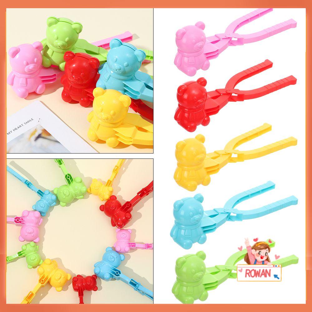 R-flower Mainan Klip Bola Salju DIY Untuk Anak-Anak