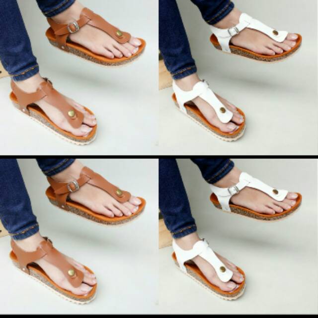 NLT Sandal Sendal Wanita Terbaru Jepit Tali Belakang