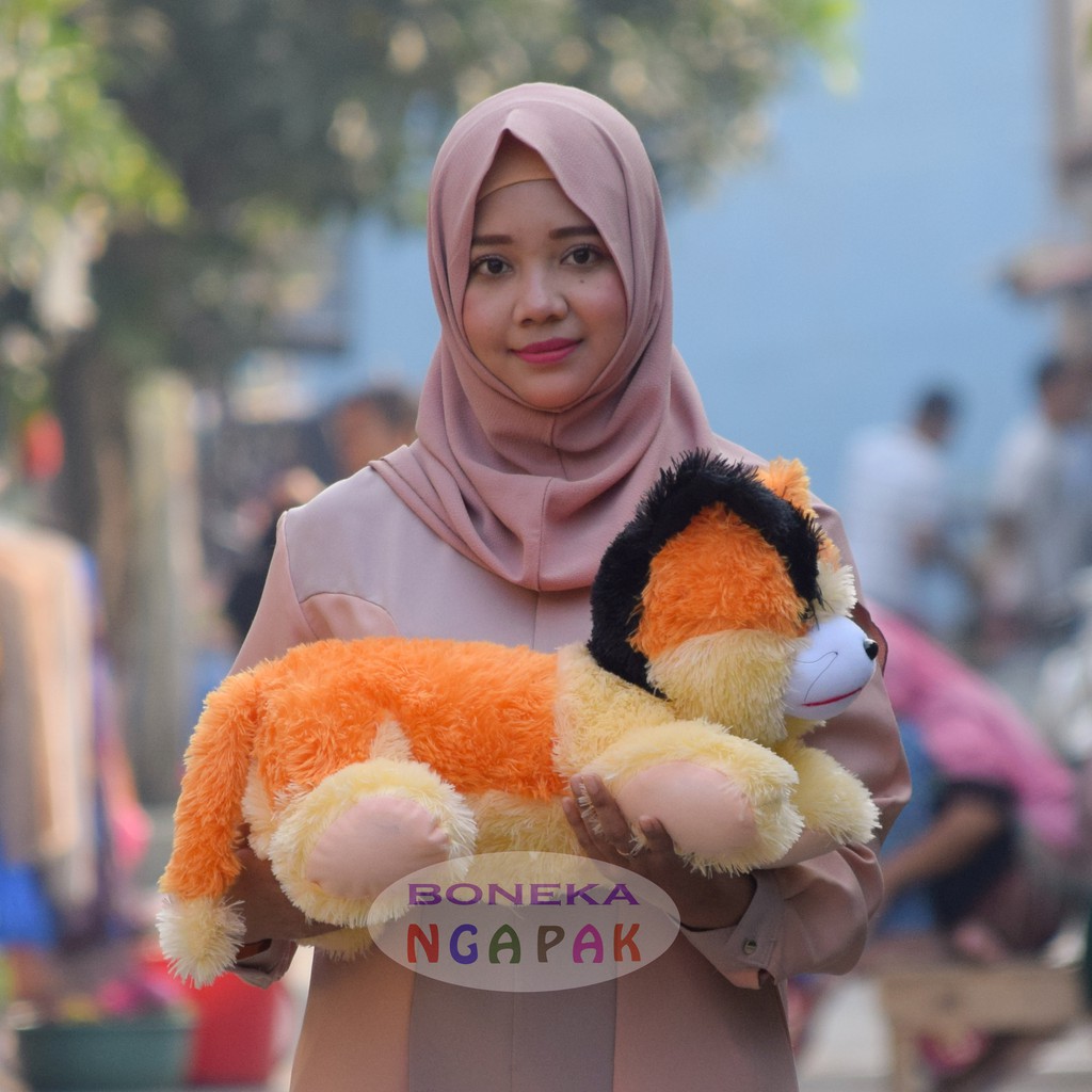 Boneka Kucing Lucu Bulu Lembut