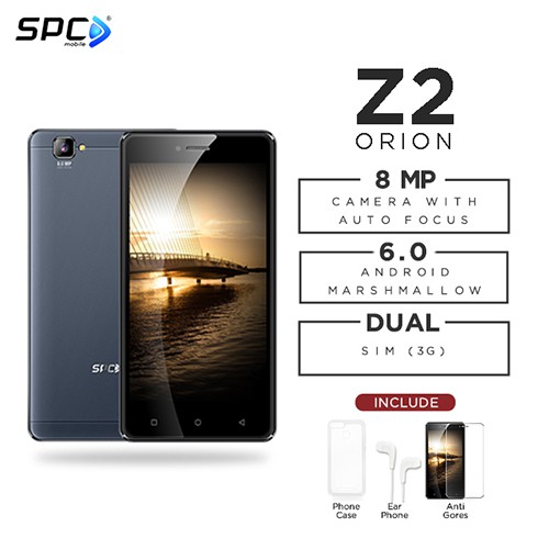Spc Z2 Orion Smartphone Dual Sim With Android 6 0 Shopee Indonesia