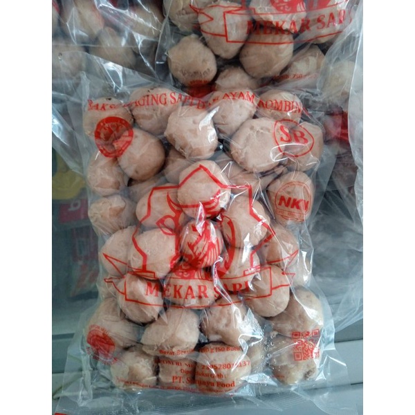 

bakso SB mekar sari isi 50