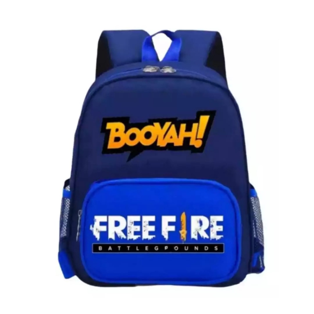 TAS RANSEL ANAK  LAKI-LAKI MOTIF FREE FIRE BOOYAH / TAS RANSEL ANAK / TAS RANSEL MURAH