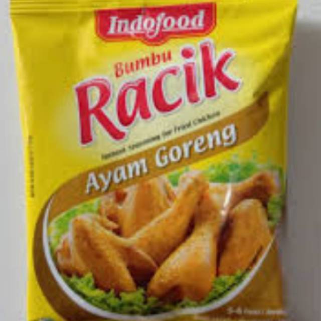 

Bumbu racik Ayam Goreng dan ikan goreng Indofood