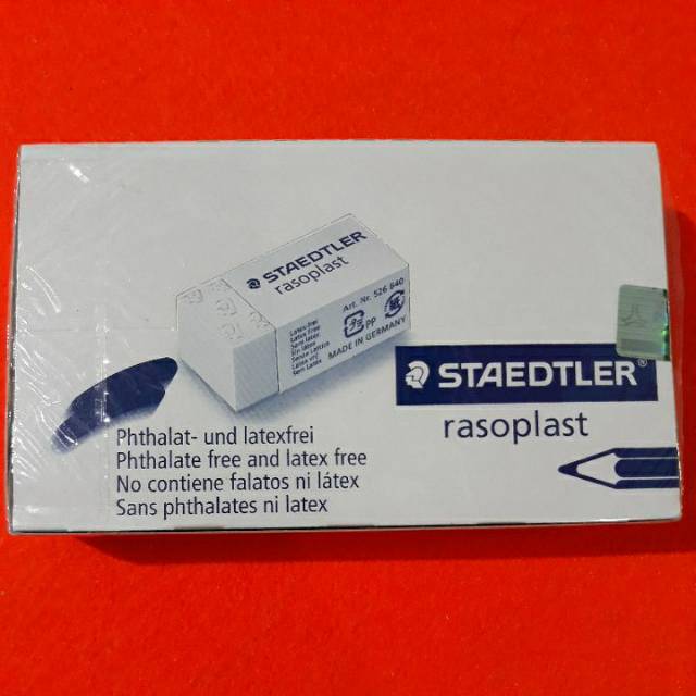 

Penghapus STAEDLER rasoplast putih kecil original ECER!!!!!!