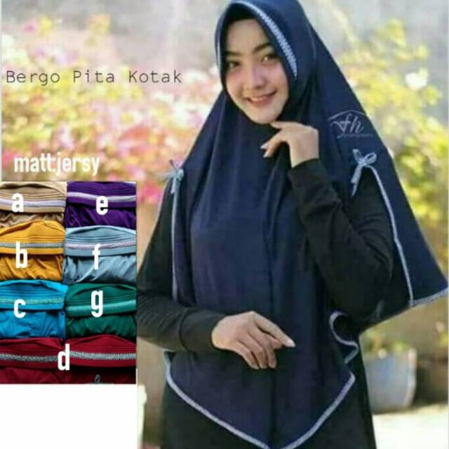 

Bergo pita kotak
