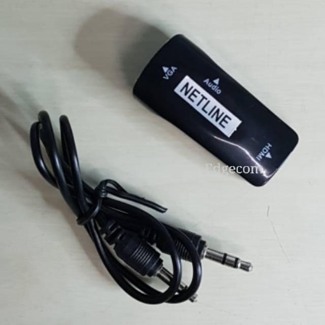 Konverter HDMI (F) to VGA (F) Dongle NETLINE