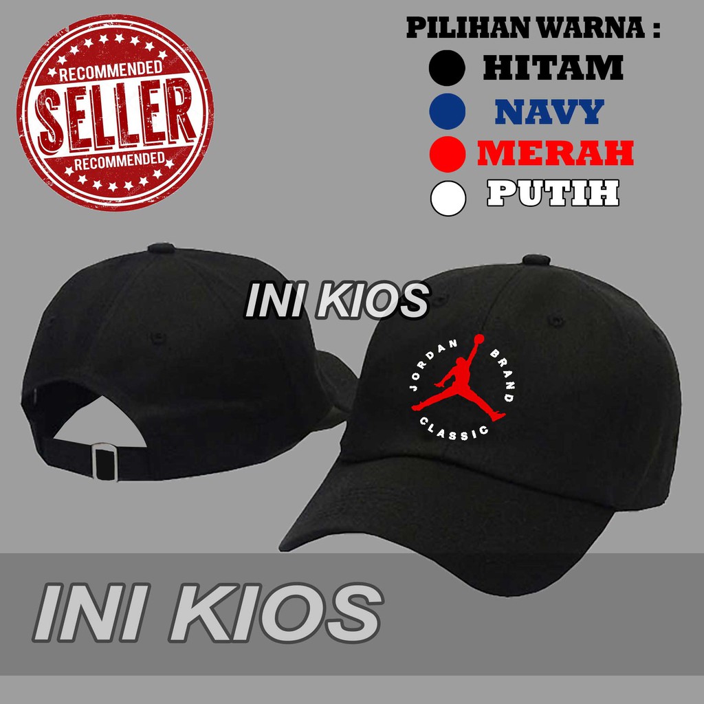 KEREN Topi BASEBALL NIKE JORDAN Distro Pria Wanita JORDAN BRAND CLASSIC Polos MANTAP