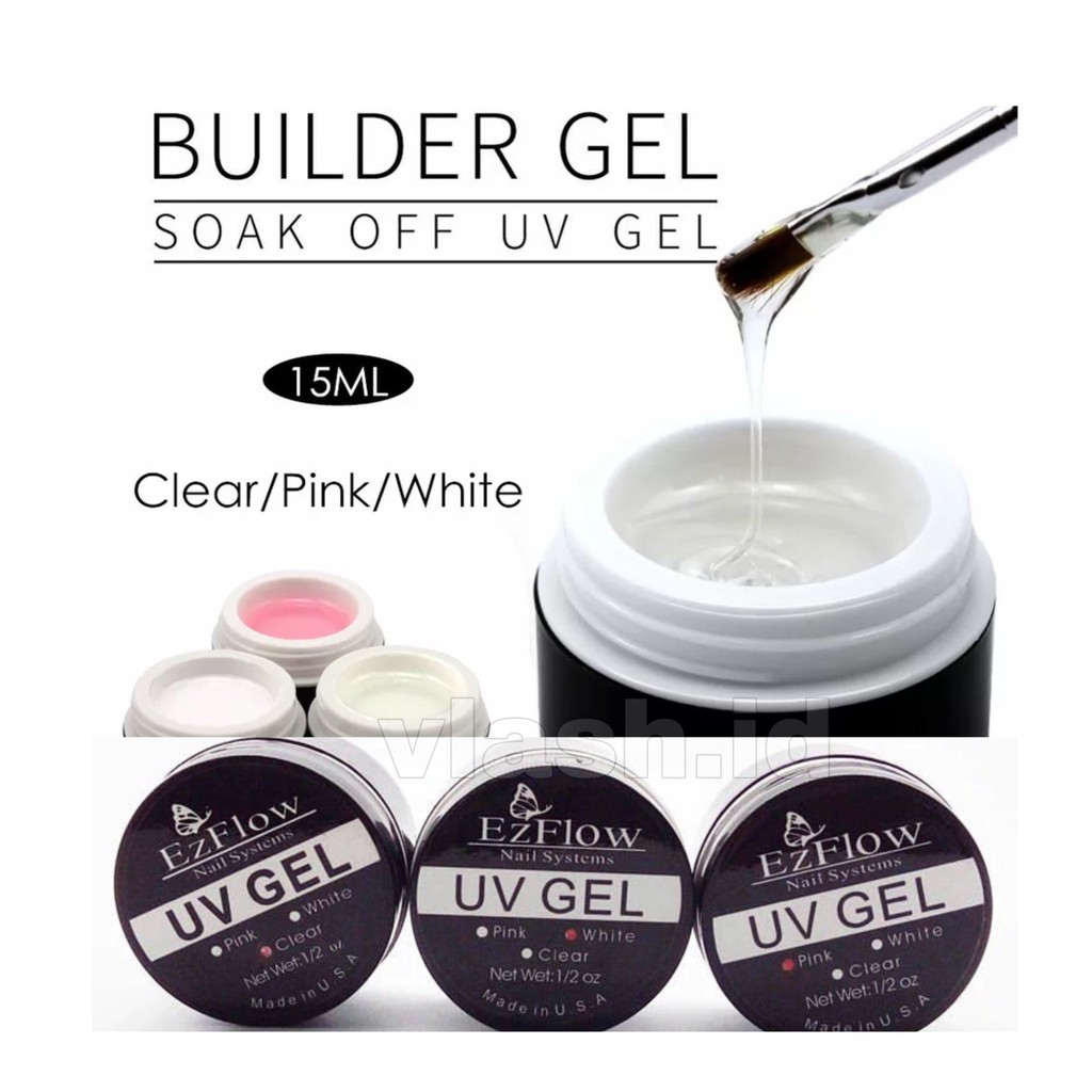 EZFLOW UV GEL BUILDER - NAIL EXTENSION