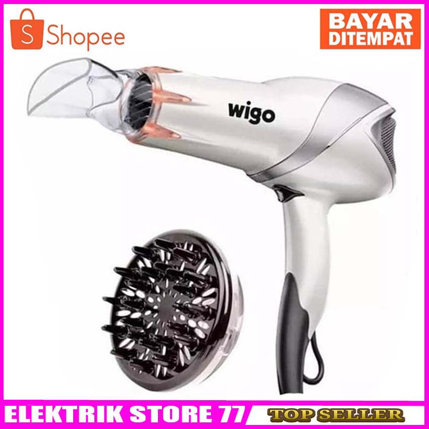 Hair Dryer/Pengering Rambut Wigo W-88P Pro Collection Salon Ionic Infrared Wigo Pro Collection Salon