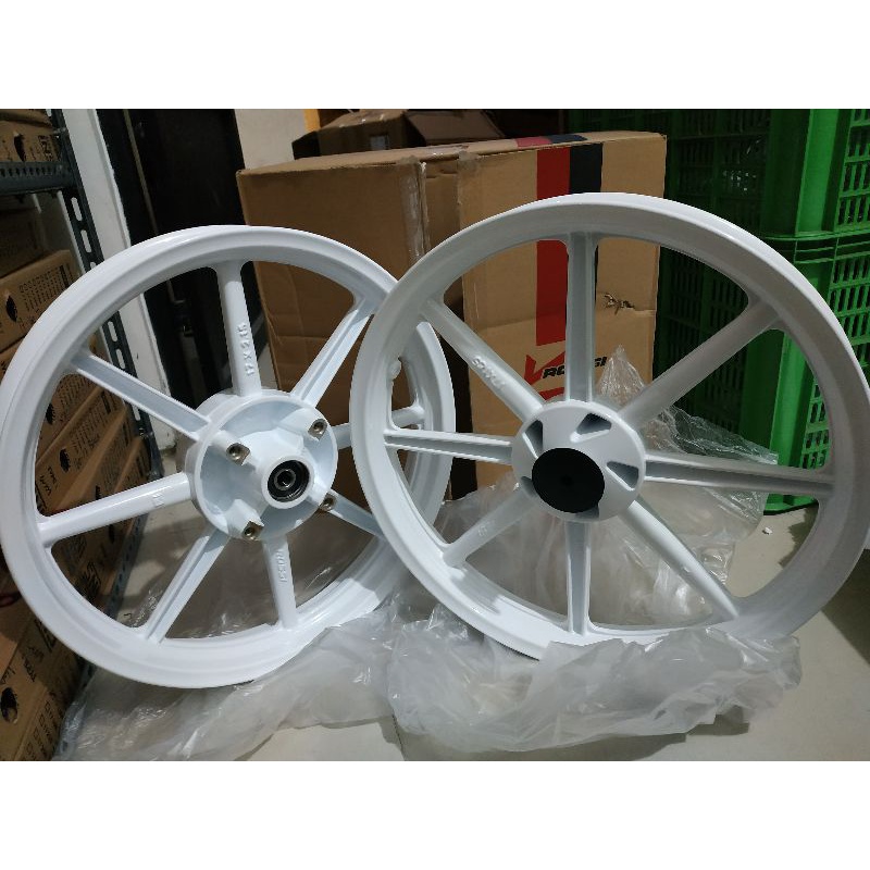 VELG ROSSI DRAGON NINJA R 185/215-17 Putih