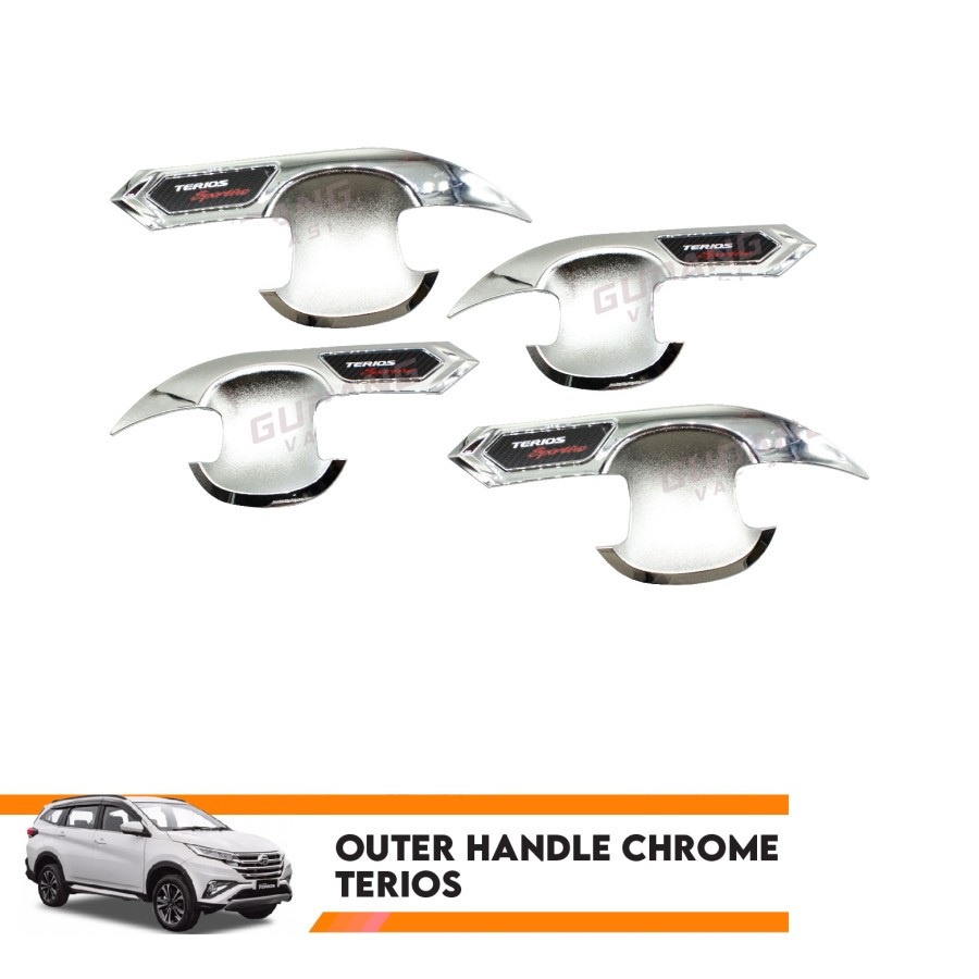 Outer Handle Chrome Terios