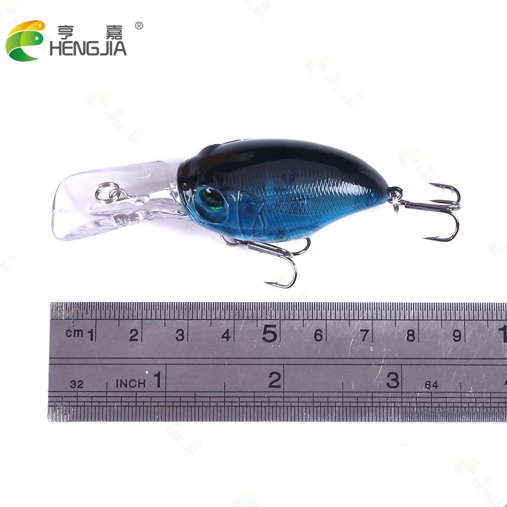 HENGJIA 10PCS 7.5CM 11G Floating crankbait hard Bait tackle artificial lures swimbait fish wobbler