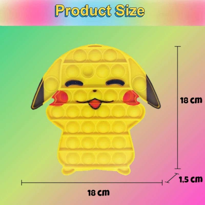 Pop It Pokemon Pop It Pikachu Jumbo Original