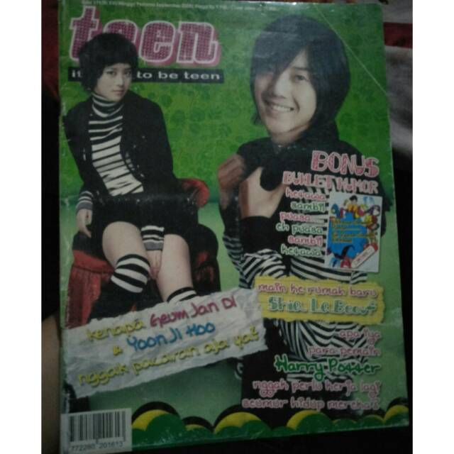 Tabloid Teen edisi korean cover