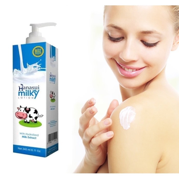 Gluta Milky Lotion Hanasui Bpom