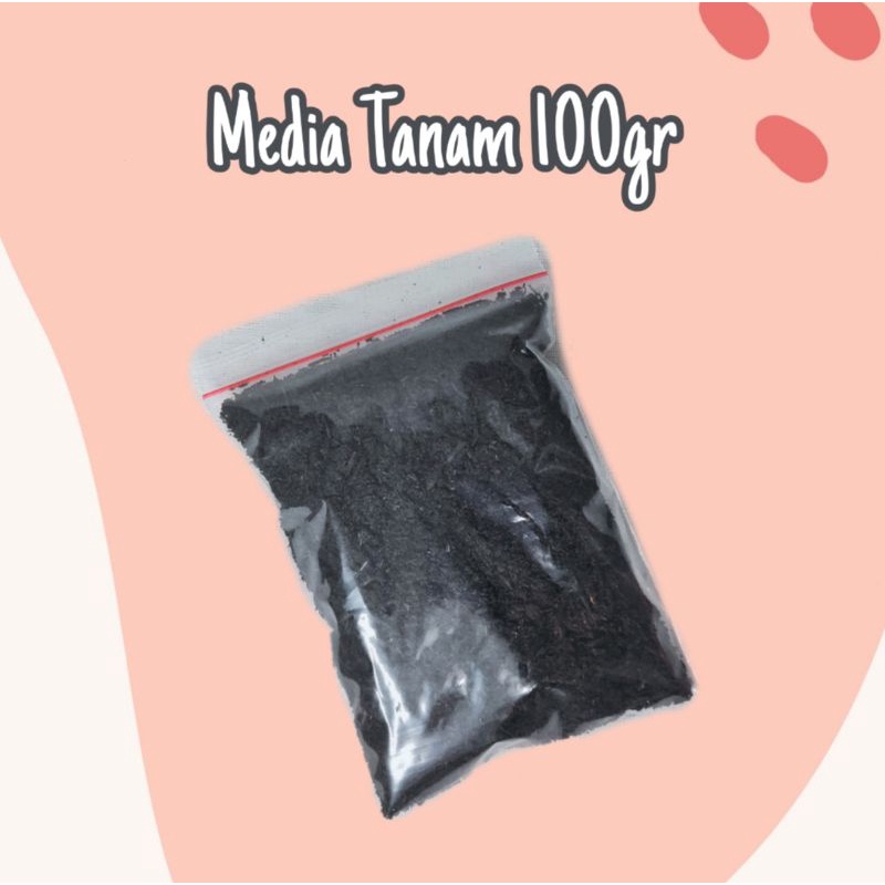 Media Tanam 100Gr Tanah Lembang Subur Organik