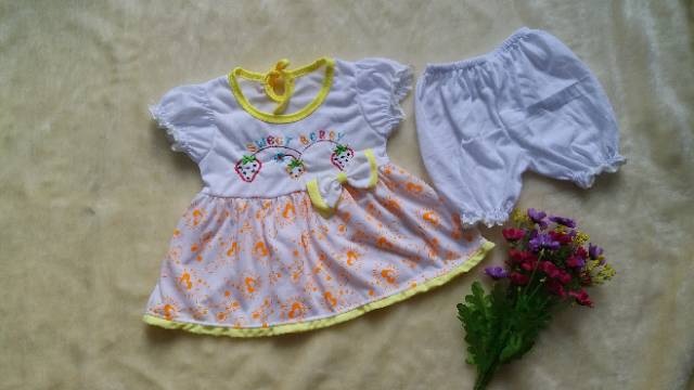 Setelan dress bayi