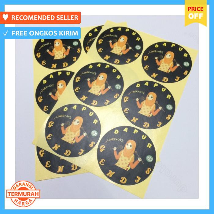 

Promo Label Uk. 5Cm 1000 Pcs - Pengikat & Perekat - Stiker