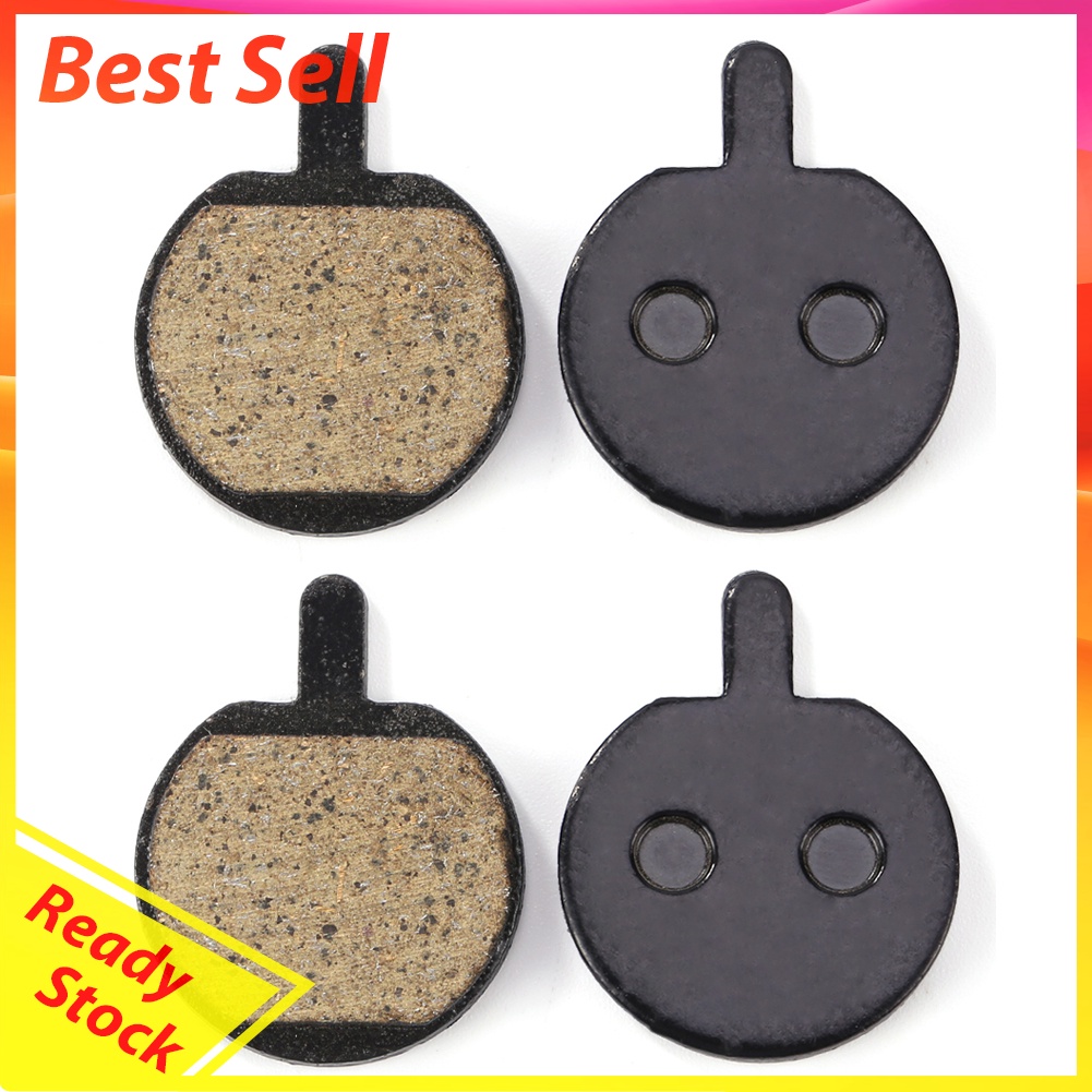 2 Pair Electric Scooter Resin Disc Brake Pads for Kugoo M4 Friction Plates