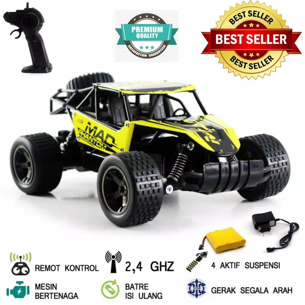 Mobil Remote Kontrol KING CHEETAH SLAYER Mainan RC Remot Control