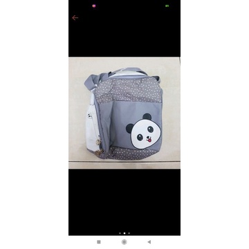 Tas perlengkapan bayi Omiland series panda kecil