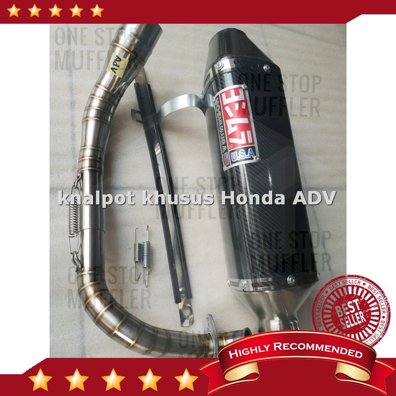 Promo Knalpot racing yoshimura usa honda adv150 adv 150