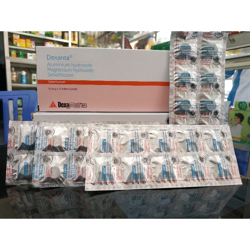 DEXANTA 1 STRIP 10 TABLET