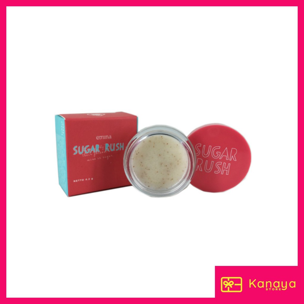 (BISA COD) Emina Sugar Rush Lip Scrub