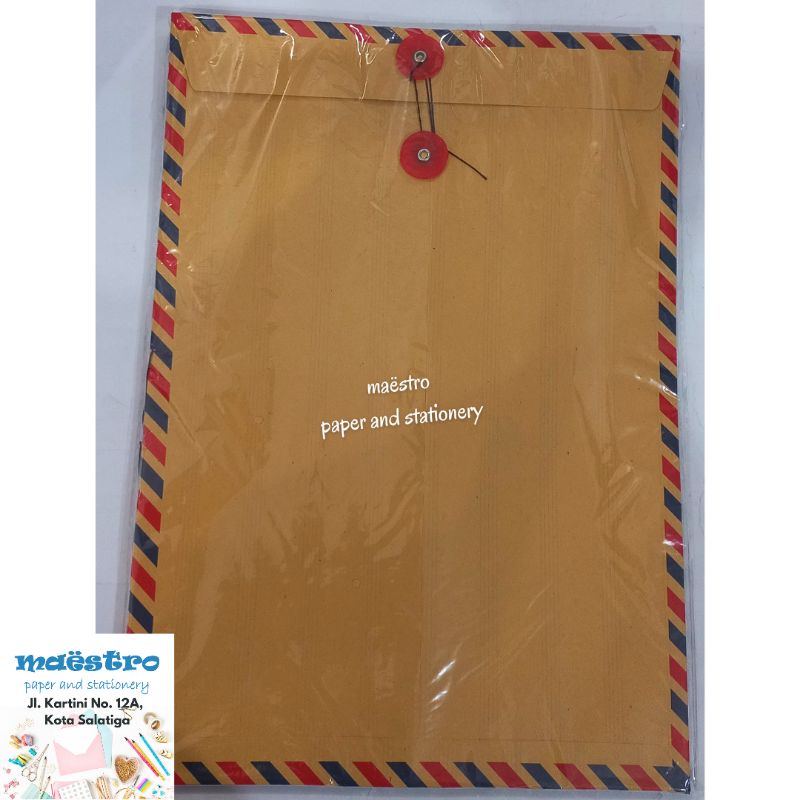 

Amplop Coklat Lamaran 1 Pak Isi 10 Lembar