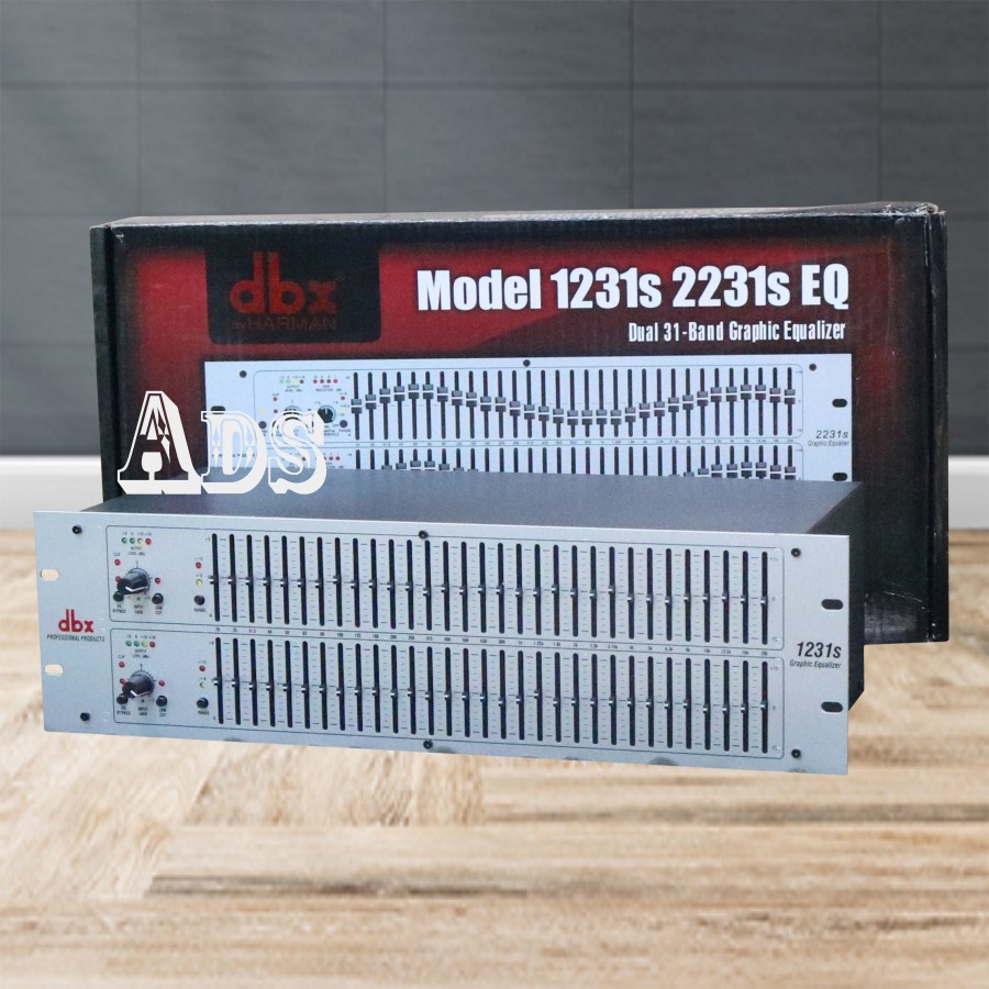 Equalizer dbx 1231s EQ 231S DBX 1231S ( Silver )