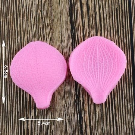 Deep Texture Silicone Mold - Orchid Flower Petal #01 (2pcs)