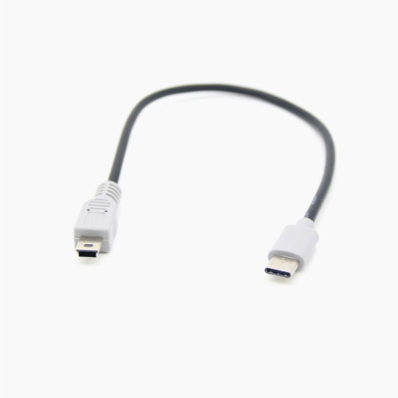 VIVI   1M USB Type C 3.1 Male To Mini USB 5 Pin B Male Plug Converter OTG Adapter Lead Data Cable for Mobile Macbook Accessories