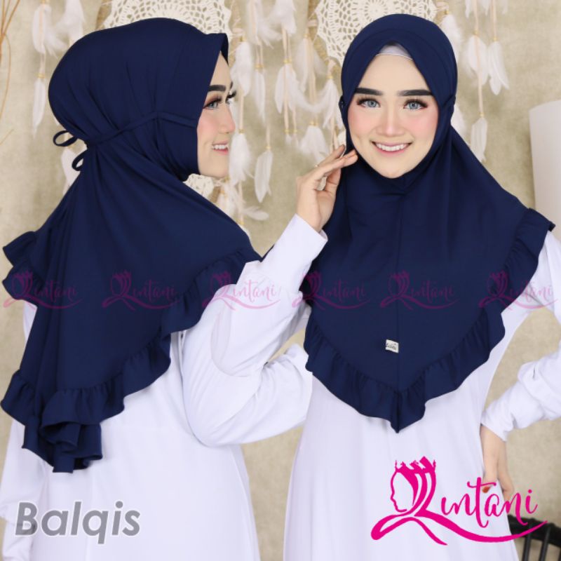 kerudung hijab instan bergo pet Balqis by qintani murah