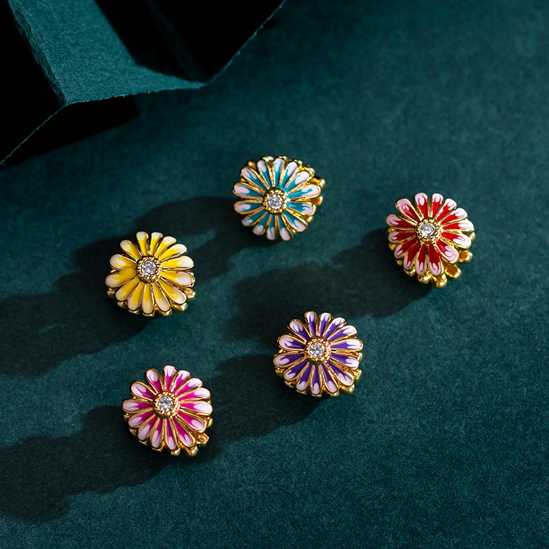 Aksesoris Perhiasan Gelang Manik-Manik Emas Asli Kadar 375 Aperture Warna-Warni Untuk Anak Perempuan