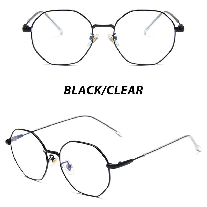 （YUZHU）COD Bayar di Tempat Korean Style Gaya Kacamata Anti Radiasi Wanita Square Frame Kacamata Anti Biru Eyeglasses