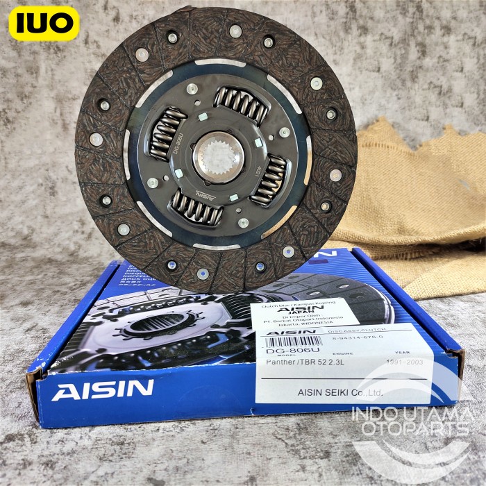 Kampas Kopling Isuzu Panther 2.3cc 2300cc Clutch Disc AISIN DG 806U