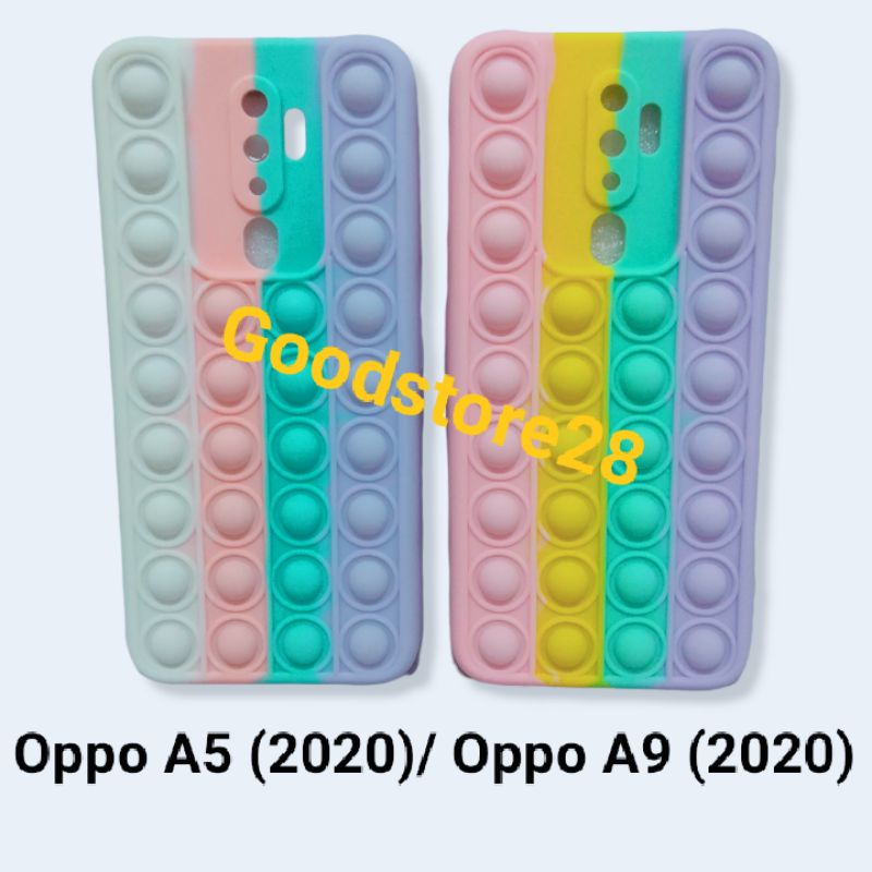 Oppo A5 2020 Oppo A9 2020 Kesing Hp Pop It Rainbow Warna Warni Pilihan Kekinian Oppo A5 2020 Oppo A9 2020 Popit Murah