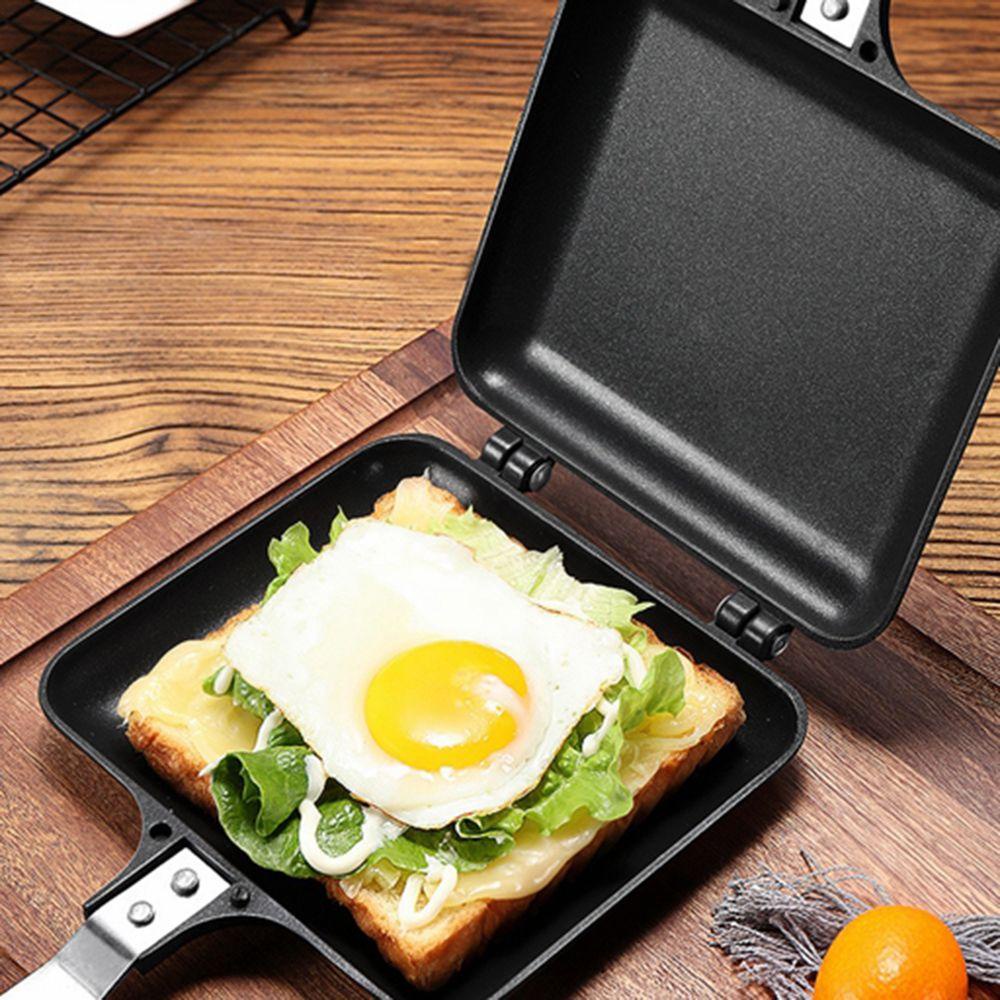 Top Gas Sandwich Maker Bakeware Waffle Pancake Barbecue Oven Cetakan Sarapan|Wajan Panggangan