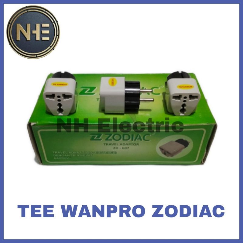 T Wanpro Zodiac - Tee Wanpro Zodiac - Over Steker Universal Zodiac - Adaptor Travel Universal Zodiac